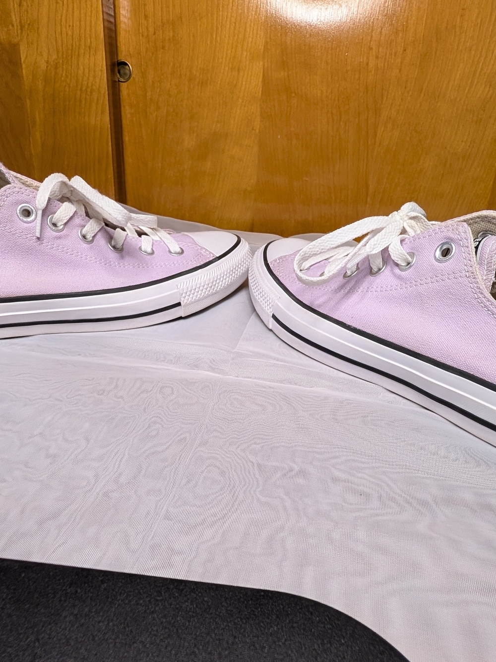 Converse Low Top Canvas Sneakers - Light Lavender - Picture 4 of 6